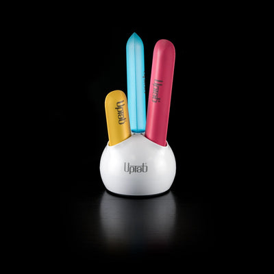 UPTab Power Station - Shared Power Bank for Cell Phone or Tablet - Black Background